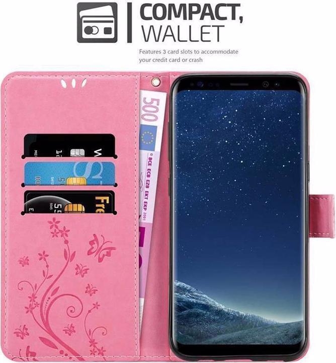 Image du produit Cadorabo Couverture du livre de fleurs (Samsung Galaxy S8)