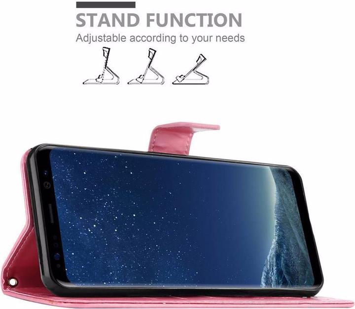Image du produit Cadorabo Couverture du livre de fleurs (Samsung Galaxy S8)