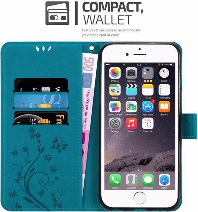 Immagine prodotto Cadorabo Copertina del libro di fiori (Apple iPhone 6 Plus)