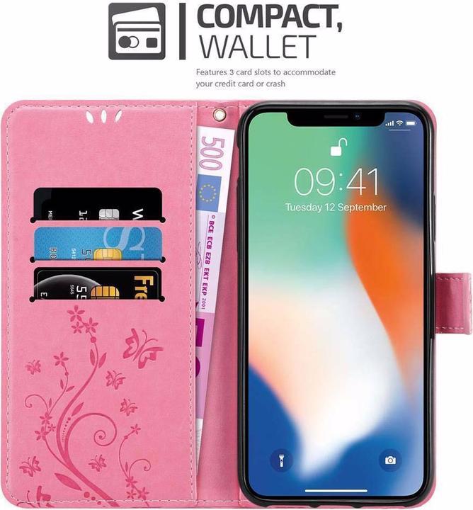 Image du produit Cadorabo Couverture du livre de fleurs (Apple iPhone XS Max)