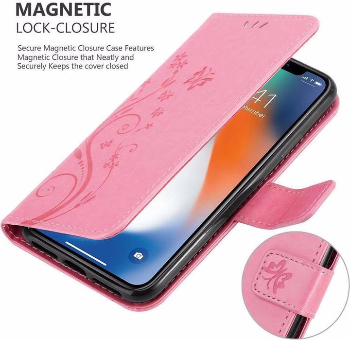 Image du produit Cadorabo Couverture du livre de fleurs (Apple iPhone XS Max)