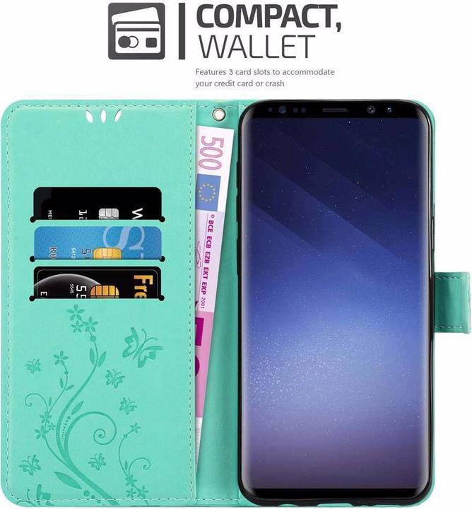 Image du produit Cadorabo Couverture du livre de fleurs (Samsung Galaxy S9+)