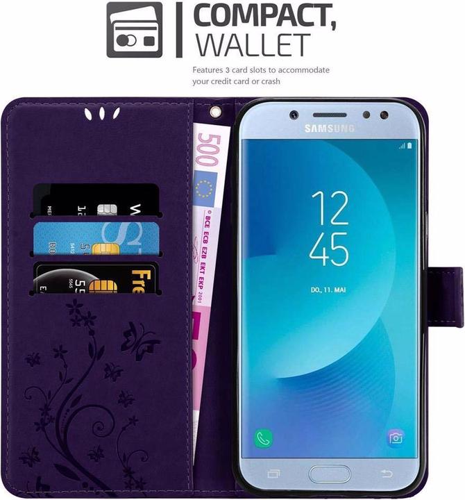 Immagine prodotto Cadorabo Copertina del libro di fiori (Samsung Galaxy J5 (2017))