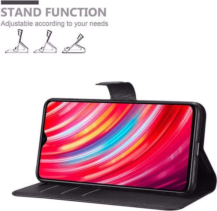 Productafbeelding Cadorabo Boek met kaft met standfunctie (Xiaomi Redmi Note 8 Pro)