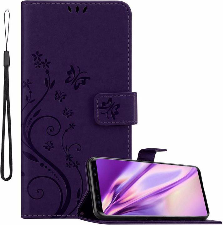Produktbild Cadorabo Flower Book Cover (Samsung Galaxy S9+)