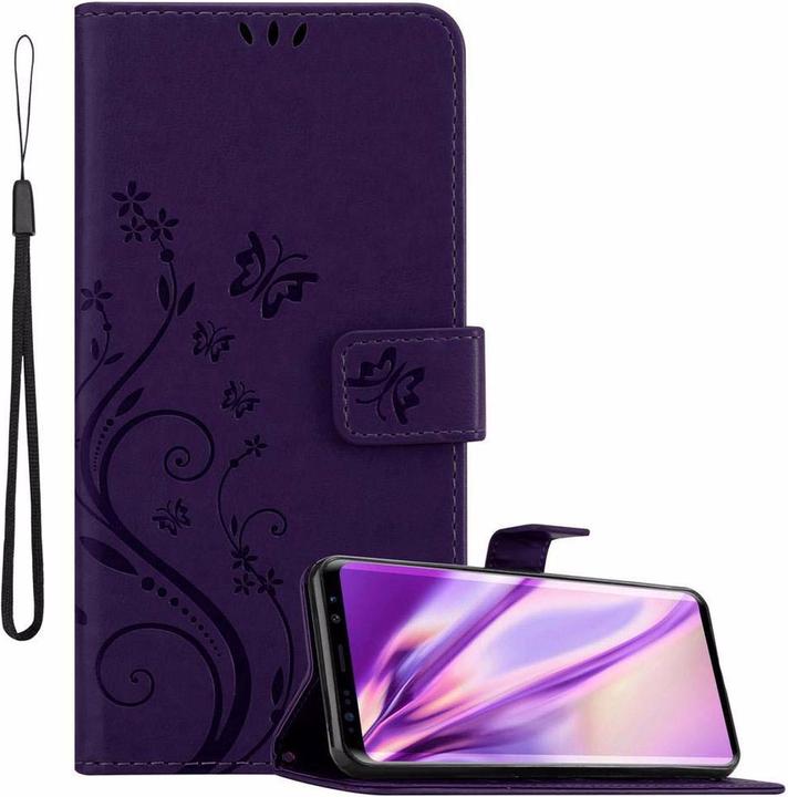 Floral violet foncé