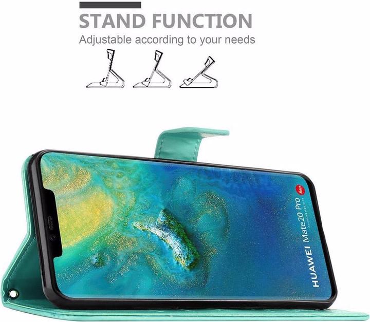 Image du produit Cadorabo Couverture du livre de fleurs (Mate 20 Pro)