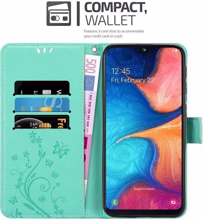 Image du produit Cadorabo Couverture du livre de fleurs (Samsung Galaxy A10e)