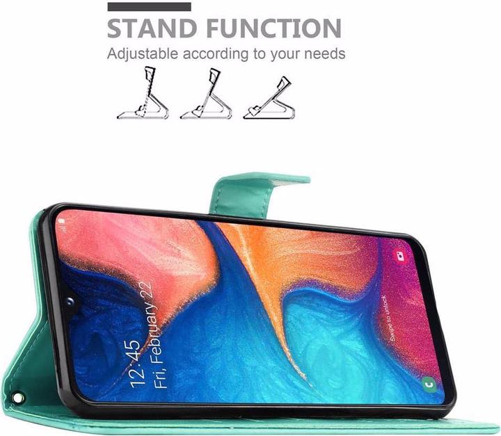 Image du produit Cadorabo Couverture du livre de fleurs (Samsung Galaxy A10e)