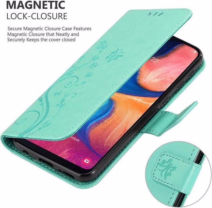 Image du produit Cadorabo Couverture du livre de fleurs (Samsung Galaxy A10e)