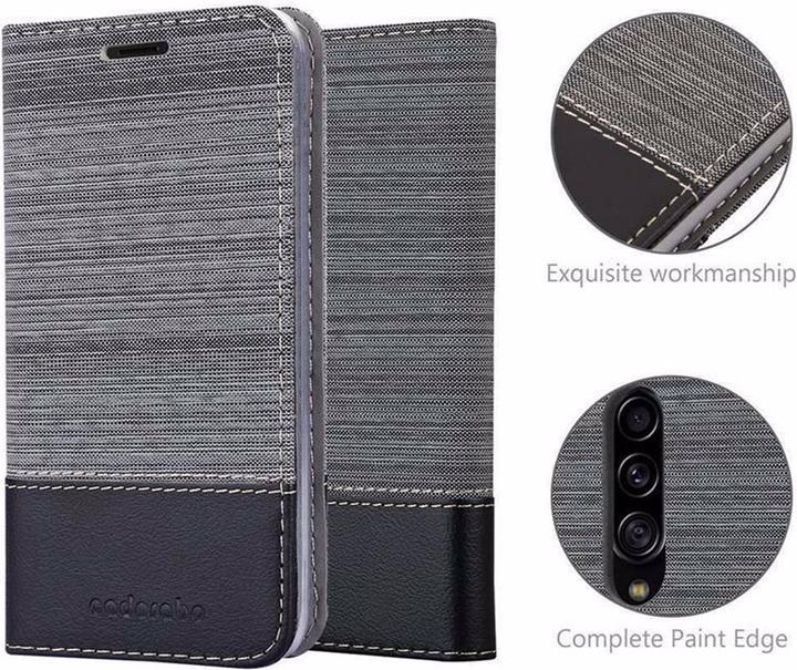 Produktbild Cadorabo Book Jeans Optik Cover (Samsung Galaxy A90 5G)