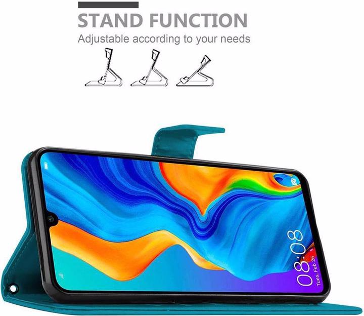 Immagine prodotto Cadorabo Copertina del libro di fiori (Huawei P30 Lite)