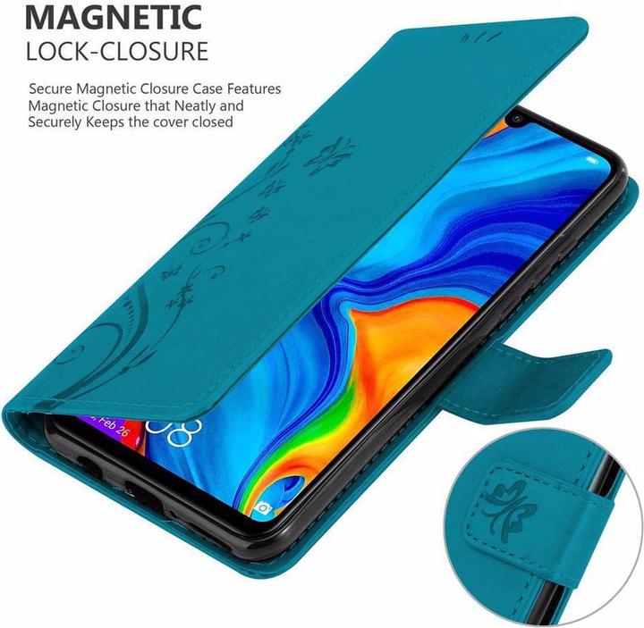 Immagine prodotto Cadorabo Copertina del libro di fiori (Huawei P30 Lite)