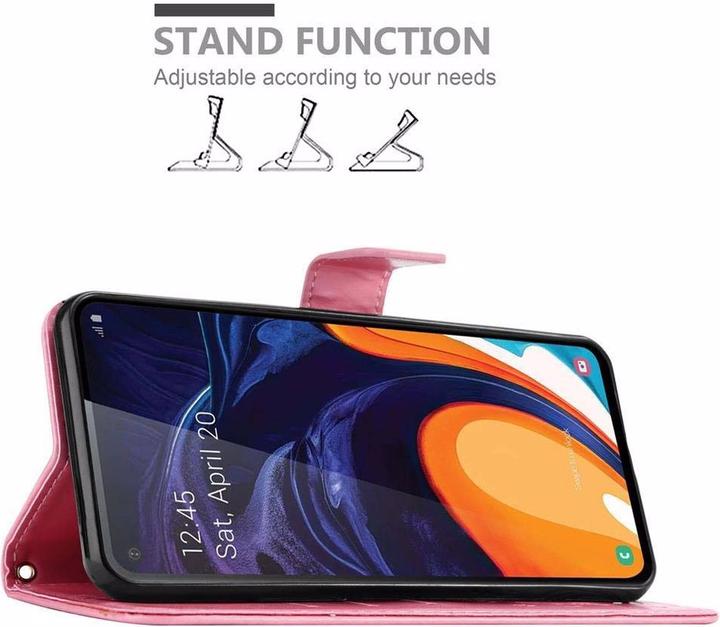 Image du produit Cadorabo Couverture du livre de fleurs (Samsung Galaxy M40, Samsung Galaxy A60)