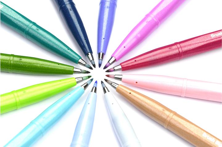 Image du produit Pentel Pinceau Pinceau Pinceau Pinceau Pinceau Pinceau Pinceau Pictogramme (Bleu, 1 x)