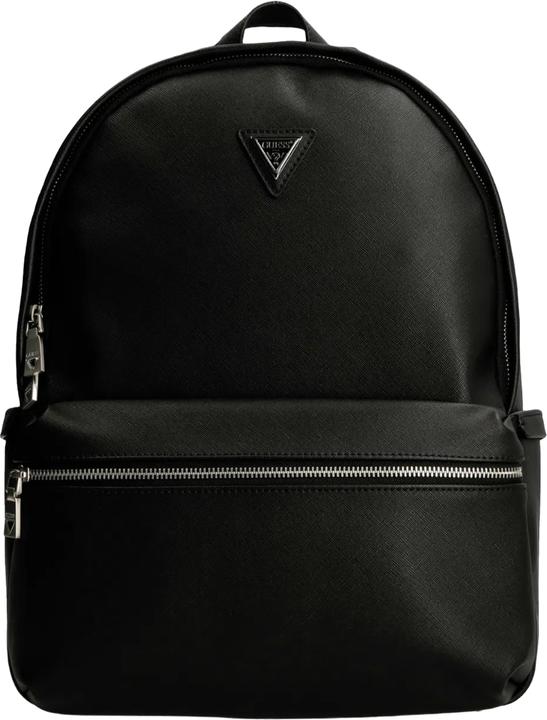 Actual product image Guess Certosa, Polyurethane, Textile Backpack, Black, For Men