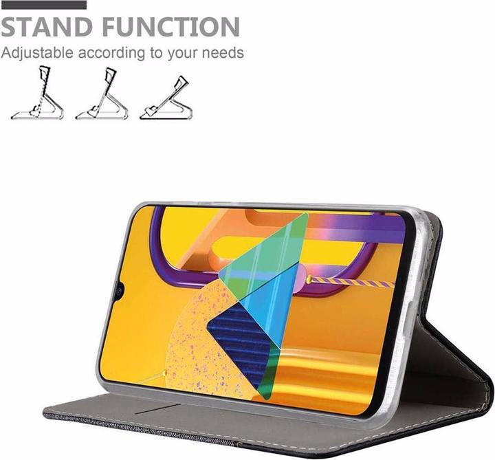 Produktbild Cadorabo Book Jeans Optik Cover (Samsung Galaxy M30s)