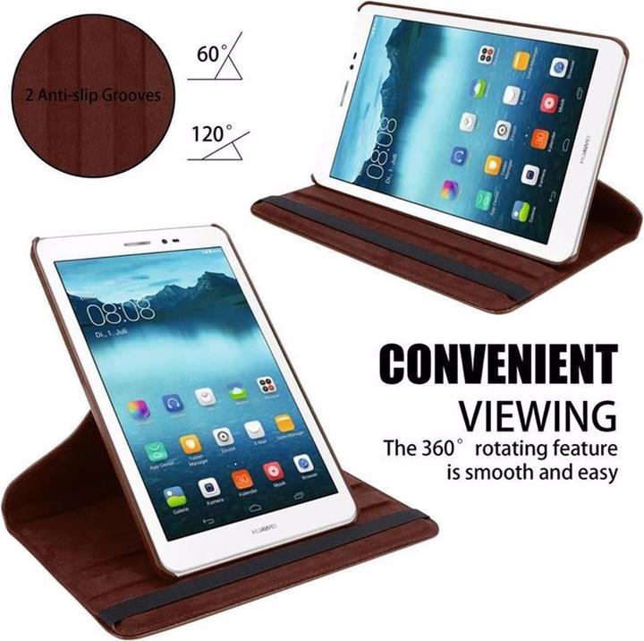 Actual product image Cadorabo Tablet Book Cover (Huawei MediaPad T1 8.0)