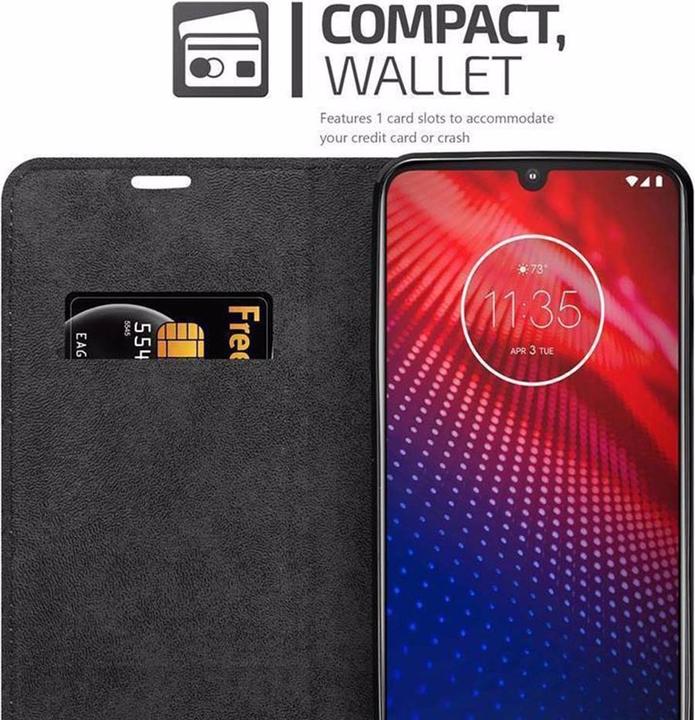 Immagine prodotto Cadorabo Copertina magnetica invisibile del libro (Motorola Moto Z4)