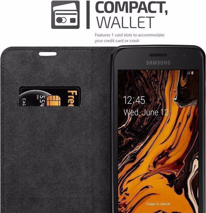 Produktbild Cadorabo Book Invisible Magnet Cover (Samsung Galaxy Xcover 4)