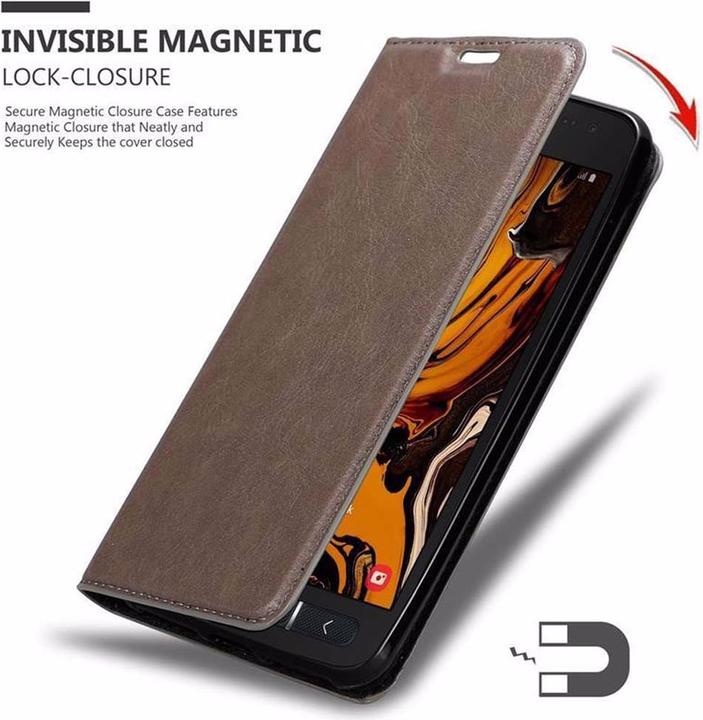 Produktbild Cadorabo Book Invisible Magnet Cover (Samsung Galaxy Xcover 4)