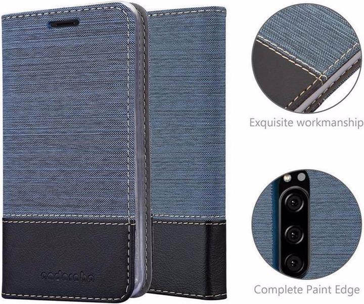 Immagine prodotto Cadorabo Copertina del libro Jeans Optics (Sony Xperia 5)