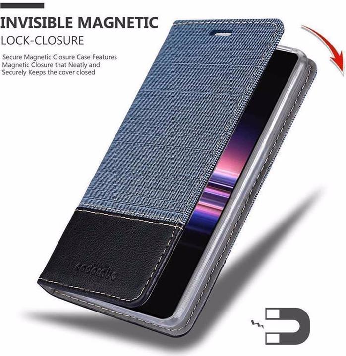 Immagine prodotto Cadorabo Copertina del libro Jeans Optics (Sony Xperia 5)