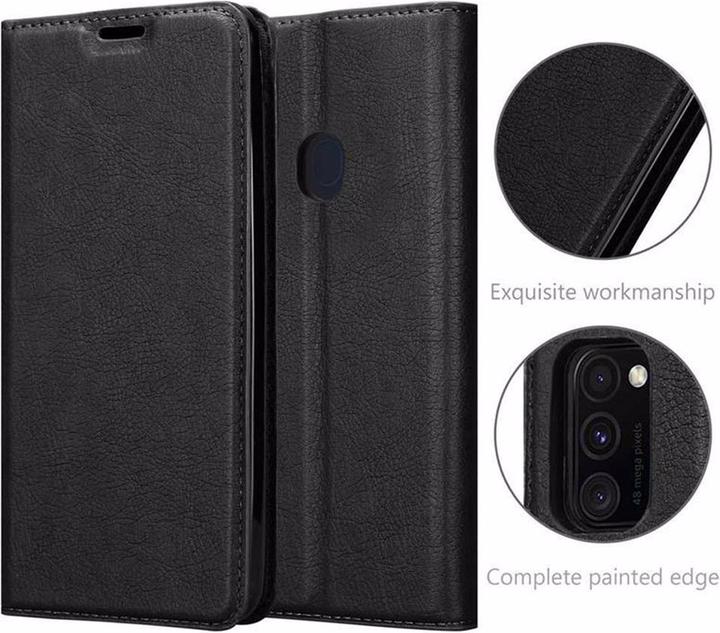 Actual product image Cadorabo Book Invisible Magnet Cover (Samsung Galaxy M21)