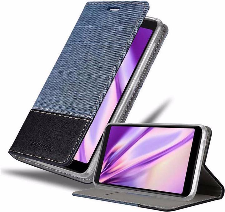 Produktbild Cadorabo Book Jeans Optik Cover (Wiko Y60)