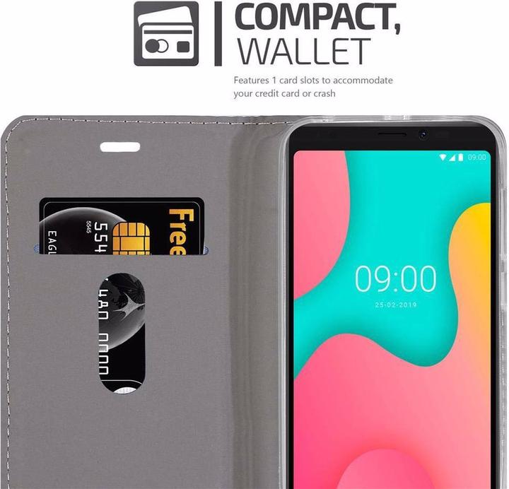 Produktbild Cadorabo Book Jeans Optik Cover (Wiko Y60)