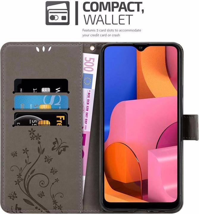 Image du produit Cadorabo Couverture du livre de fleurs (Samsung Galaxy A20s)