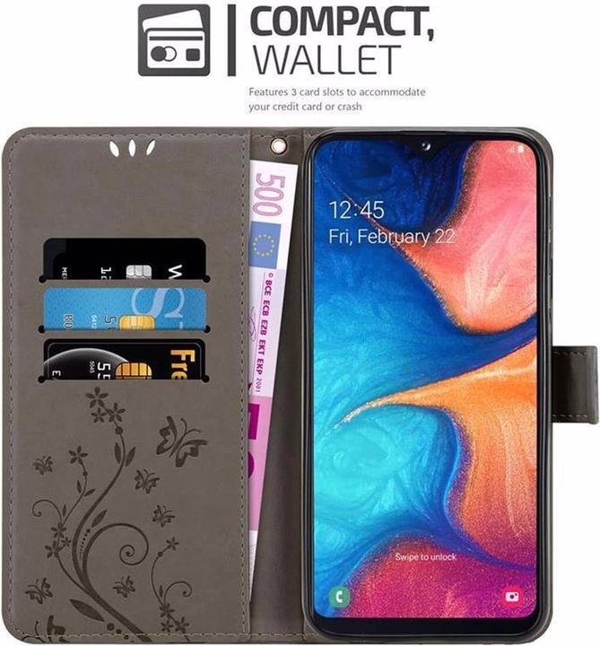 Image du produit Cadorabo Couverture du livre de fleurs (Samsung Galaxy A10e)
