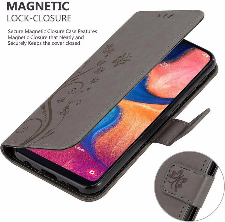 Image du produit Cadorabo Couverture du livre de fleurs (Samsung Galaxy A10e)
