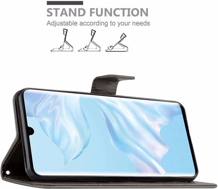 Image du produit Cadorabo Couverture du livre de fleurs (Huawei P30 Pro)