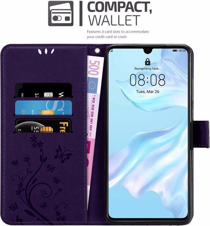 Immagine prodotto Cadorabo Copertina del libro di fiori (Huawei P30)