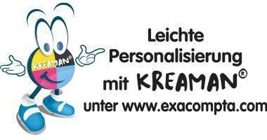 Actual product image Exacompta KREACOVER - Folder A4 (A4, 70 mm, 1 Piece)