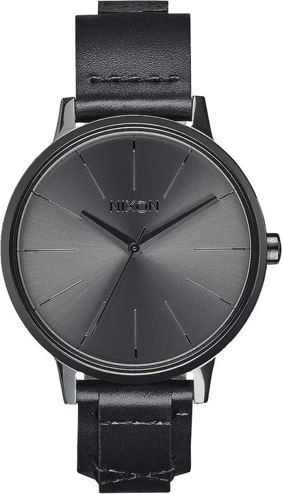 Nixon Le cuir Kensington (Montre analogique, 37 mm)