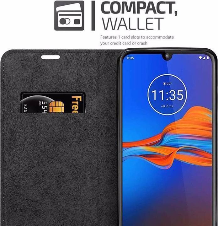 Immagine prodotto Cadorabo Copertina magnetica invisibile del libro (Motorola Moto E6 Plus)