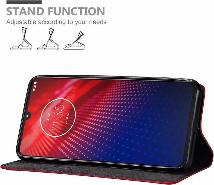 Produktbild Cadorabo Book Invisible Magnet Cover (Motorola Moto Z4)