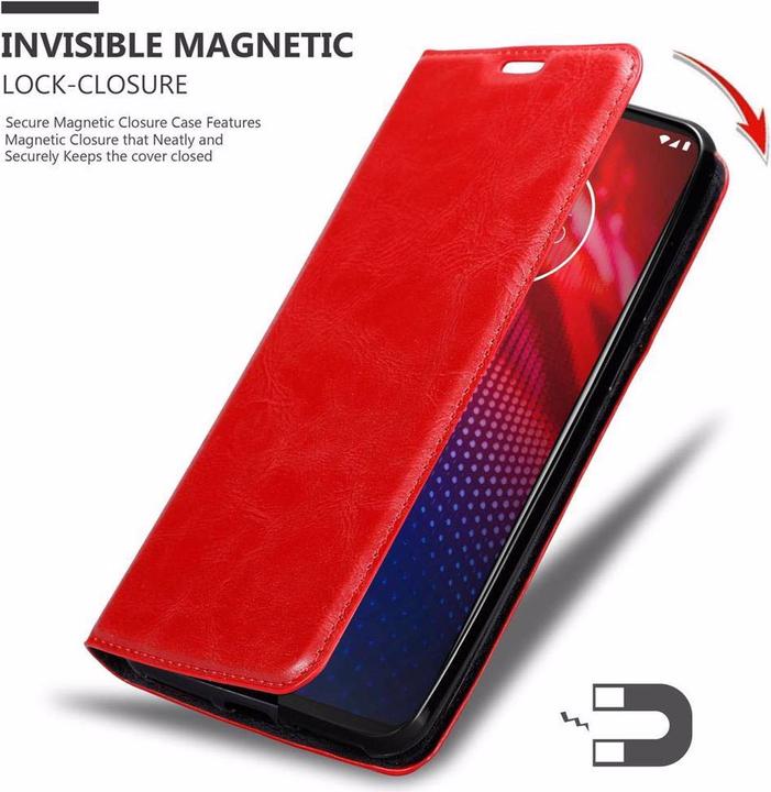 Produktbild Cadorabo Book Invisible Magnet Cover (Motorola Moto Z4)