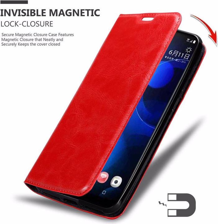 Image du produit Cadorabo Book Couverture magnétique invisible (HTC Desire 19+)