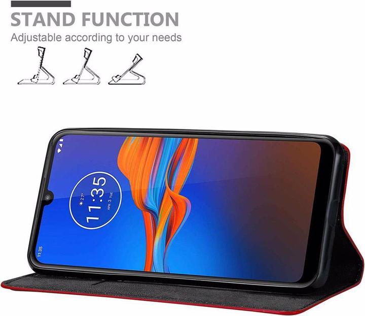 Immagine prodotto Cadorabo Copertina magnetica invisibile del libro (Motorola Moto E6 Plus)