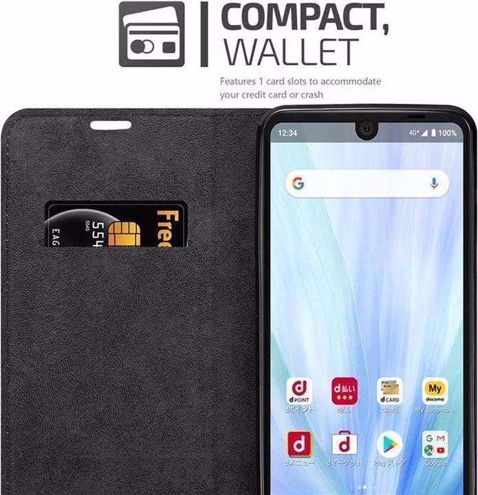 Immagine prodotto Cadorabo Copertina magnetica invisibile del libro (Sharp Aquos R3)