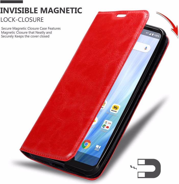 Produktbild Cadorabo Book Invisible Magnet Cover (Sharp Aquos R3)