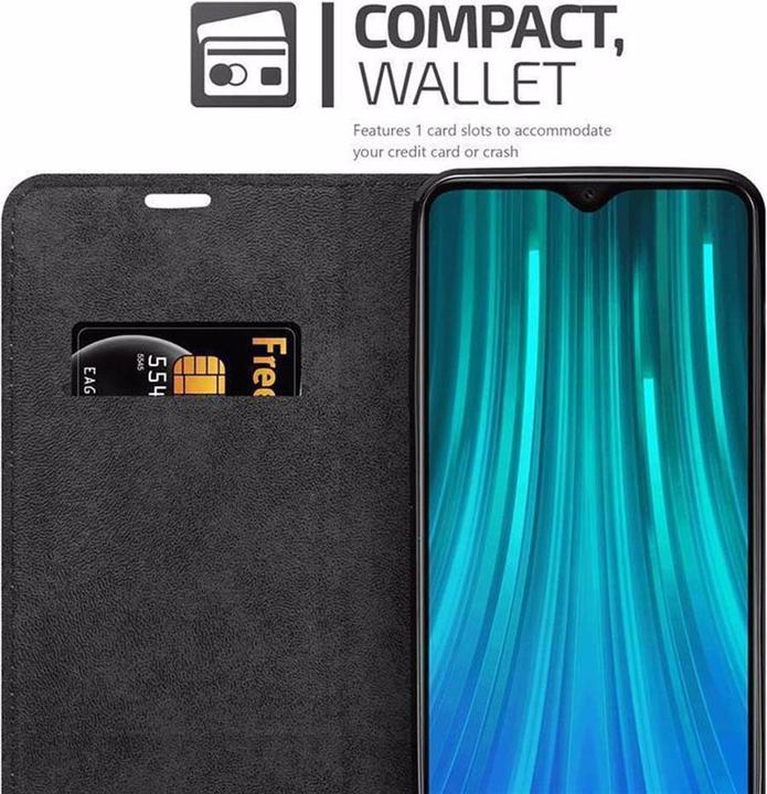 Immagine prodotto Cadorabo Copertina magnetica invisibile del libro (Xiaomi Redmi Note 8 Pro)