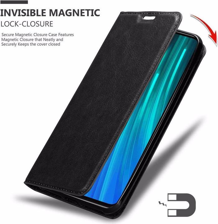 Immagine prodotto Cadorabo Copertina magnetica invisibile del libro (Xiaomi Redmi Note 8 Pro)
