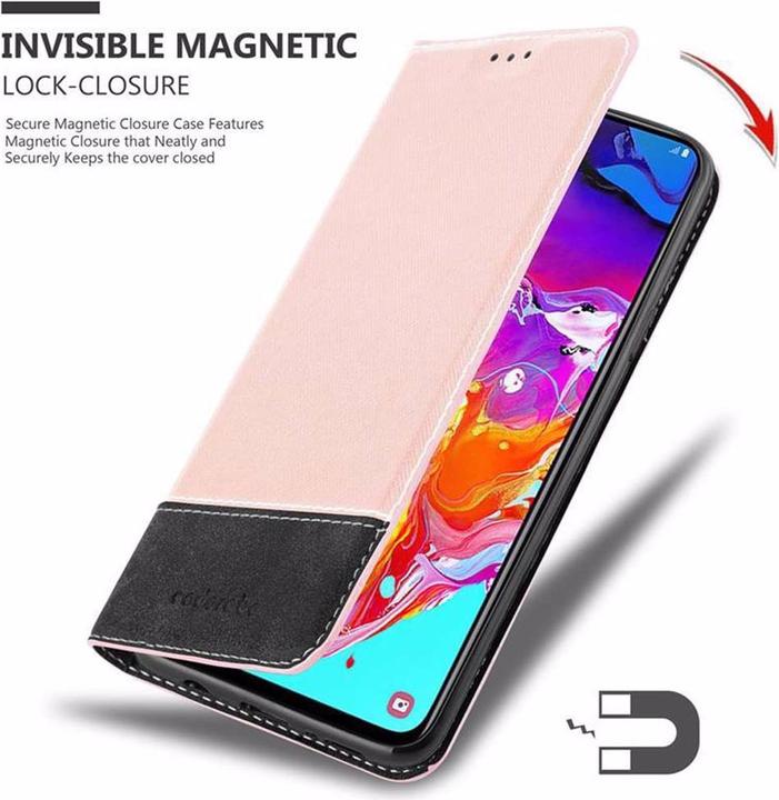 Actual product image Cadorabo Book X Wallet Cover (Samsung Galaxy A70, Samsung Galaxy A70S)