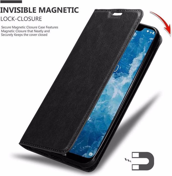 Immagine prodotto Cadorabo Copertina magnetica invisibile del libro (Nokia 7.1 Plus)
