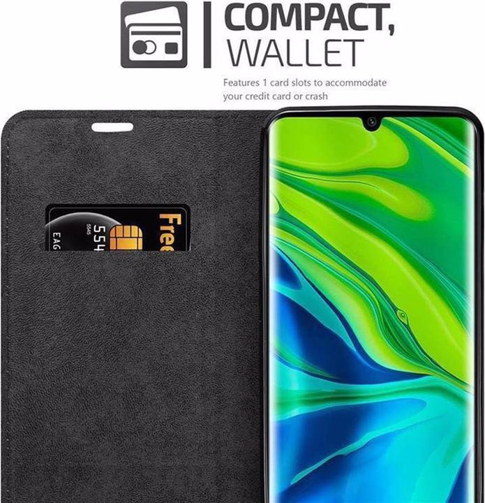 Immagine prodotto Cadorabo Copertina magnetica invisibile del libro (Xiaomi Mi Note 10, Xiaomi Redmi Nota 10S)