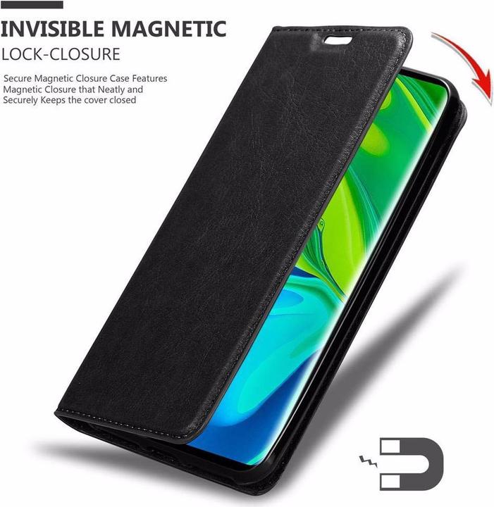 Immagine prodotto Cadorabo Copertina magnetica invisibile del libro (Xiaomi Mi Note 10, Xiaomi Redmi Nota 10S)
